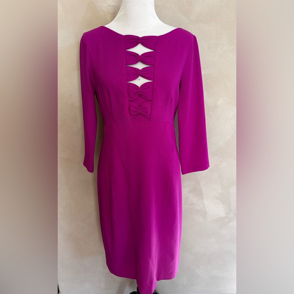 Nanette Lepore solid sheath dress